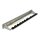 Synergy21 Keystone, Modulträger, 19Patchpanel für 24xTP-Modul, 1HE(t 94mm), Lichtgrau, V4 mit Kabelklemme