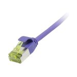 Synergy21 Patchkabel RJ45, CAT6A 500Mhz, 3m, lila, U/FTP,...