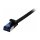 Synergy21 Patchkabel RJ45, CAT6A 500Mhz, 5m, schwarz, U/FTP, flach, TPE(Superflex), AWG32,