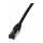 Synergy21 Patchkabel RJ45, CAT6A 500Mhz, 5m, schwarz, S/FTP, slimline rund d=4,5mm, TPE/LSZH(Superflex), AWG28, mit CAT7 Rohk., drehbarer Stecker,