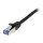 Synergy21 Patchkabel RJ45, CAT6A 500Mhz, 7,5m, schwarz, S-STP(S/FTP), Komponent getestet(GHMT certified), AWG26,