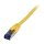 Synergy21 Patchkabel RJ45, CAT6A 500Mhz, 1,5m, gelb, S-STP(S/FTP), TPE/LSZH(Superflex), AWG26,