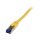 Synergy21 Patchkabel RJ45, CAT6A 500Mhz, 7,5m, gelb, S-STP(S/FTP), TPE/LSZH(Superflex), AWG26,