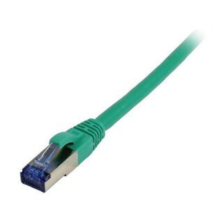 Synergy21 Patchkabel RJ45, CAT6A 500Mhz, 2m, grün, S-STP(S/FTP), TPE/LSZH(Superflex), AWG26,
