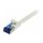 Synergy21 Patchkabel RJ45, CAT6A 500Mhz, 1,5m, weiss, U/FTP, flach, TPE(Superflex), AWG32,