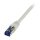 Synergy21 Patchkabel RJ45, CAT6A 500Mhz, 2m, grau, S-STP(S/FTP), TPE/LSZH(Superflex), AWG26,