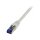 Synergy21 Patchkabel RJ45, CAT6A 500Mhz, 5m, grau, S-STP(S/FTP), TPE/LSZH(Superflex), AWG26,