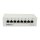Synergy21 Patch Panel 8xTP, CAT6A, 500Mhz, Aufputz , Lichtgrau, LSA