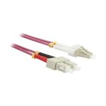 Synergy21 LWL-2-Faser-Patchk. 0,5mtr.LC-SC, 50/125um,OM4,...