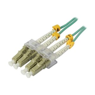 Synergy21 LWL-2-Faser-Patchk. 10mtr.LC-LC, 50/125um,OM3, AD=2mm,