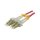 Synergy21 LWL-2-Faser-Patchk. 0,25mtr.LC-LC, 50/125um,OM4, AD=2mm,