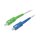Synergy21 LWL-1-Faser-Patchk. 0,5mtr.SC-SC(APC8Grad), 9/125u, Schrägschliff