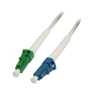 Synergy21 LWL-1-Faser-Patchk. 2mtr.LC-LC(APC), 9/125u, Schrägschliff, G657.A2
