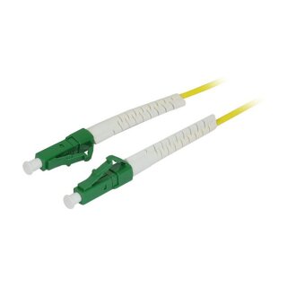 Synergy21 LWL-1-Faser-Patchk. 1,0mtr.LC(APC)-LC(APC), 9/125u, OS2, G657A2, AD=2mm, flexible Knickschutztülle