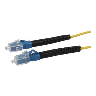 Synergy21 LWL-1-Faser-Patchk. 0,45mtr.LC-LC, 9/125u, OS2, G657A2, AD=2mm, flexible Knickschutztülle