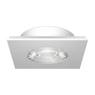 Synergy 21 LED Deckeneinbauspot Helios weiß, quadratisch, warmweiß