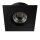 Synergy 21 LED Deckeneinbauspot Helios schwarz, quadratisch, warmweiß