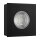 Synergy 21 LED Deckeneinbauspot Helios schwarz, quadratisch, Aufputzrahmen