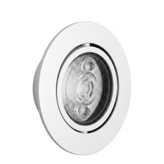 Synergy 21 LED Deckeneinbauspot Helios weiß, rund+schwenkbar, neutralweiß