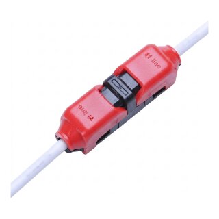 Synergy 21 LED FLEX Strip zub. Easy Connect I shape for 1 line red