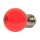 Synergy 21 LED Retrofit E27 Tropfenlampe G45 rot 1 Watt für Lichterkette