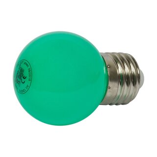 Synergy 21 LED Retrofit E27 Tropfenlampe G45 grün 1 Watt für Lichterkette