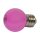 Synergy 21 LED Retrofit E27 Tropfenlampe G45 pink 1 Watt für Lichterkette
