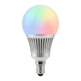 LED Retrofit E14 5W RGB-WW lamp with radio and WLAN MiLight