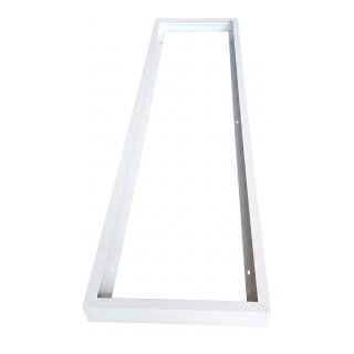 Synergy 21 LED light panel zub Montage Aufputzrahmen 300*1200 weiss *ohne Schrauben*