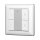 Synergy 21 LED Serie EOS 05 Wandtaster 2-fach Serie 2