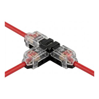 Synergy 21 LED FLEX Strip zub. Easy Connect T shape for 1 line clear