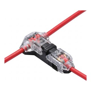 Synergy 21 LED FLEX Strip zub. Easy Connect T shape for 1 line red