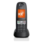 Gigaset E630HX int. Mobilteil IP65 mit Ladeschale - schwarz