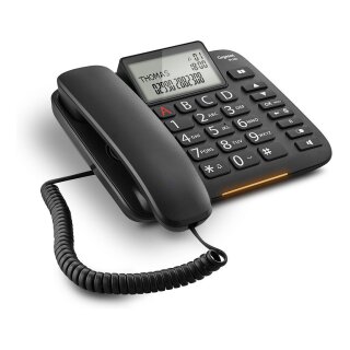 Gigaset DL380 schwarz - Int.- Ware