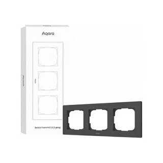 Aqara Switch Frame H2grey 3-way