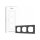 Aqara Switch Frame H2grey 3-way