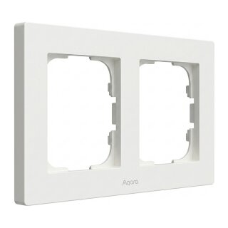 Aqara Switch Frame H2 EU (2-gang) White
