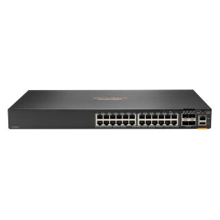 HPE Aruba Networking CX 6200F 24G Class-4 PoE 4SFP+ 370W Switch (EN)