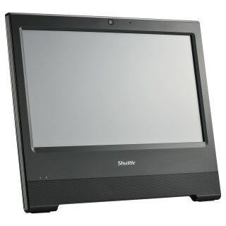 SHUTTLE XPC AIO Barebone X50V9U3 39,62cm 15,6Zoll Intel Core i3-1315U 2xSODIMM 64GB 2xM.2 1xSATA 1xHDMI Black
