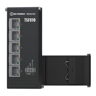 Teltonika · Switch · TSF010 5 Port 10/100 Flat Industrial unmanaged Switch