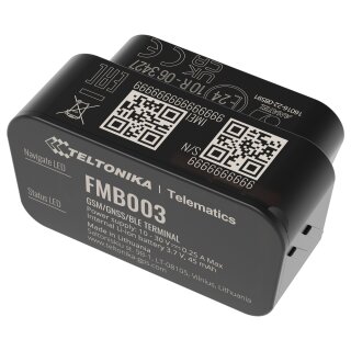 Teltonika · Tracker GPS · FMB003 · Fahrzeug · GNSS/GSM/BLE 4.0
