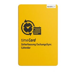 REINER SCT timeCard Exchange Sync Calender 100 MA