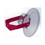 Synergy 21 LED Spot Pendelleuchte UFO zub. Wandhalterung...
