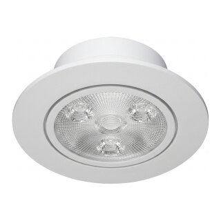 Synergy 21 LED Deckeneinbauspot Helios weiß, rund, warmweiß