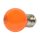 Synergy 21 LED Retrofit E27 Tropfenlampe G45 orange 1 Watt für Lichterkette
