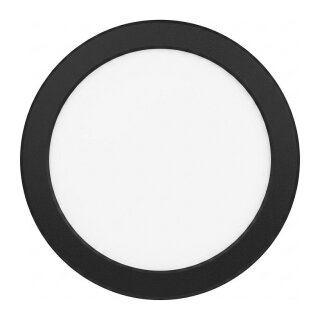 Synergy 21 LED Wechselrahmen light panel rund 28W Schwarz