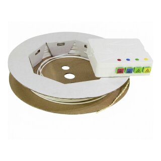 FTTH Compact Box pre-assembled 4xLC-APC open end 20m 9-125u G.657.A2