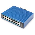 DIGITUS Gigabit Ethernet Netzwerk Switch 16-Port...