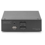 Digitus KVM Switch DisplayPort 2x1 (schwarz)