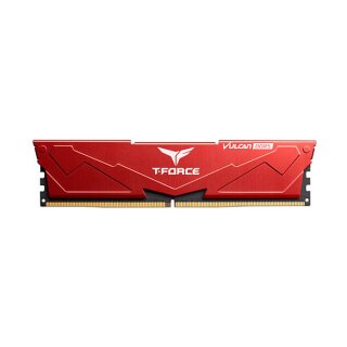 32GB Team Group T-Force Vulcan DDR5 Desktop Memory rot , 6.400 MHz